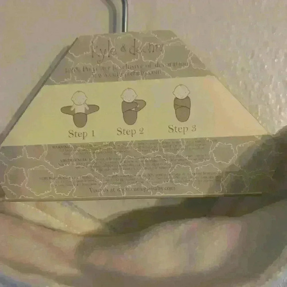 New Kale&deena  Swaddle Blanket 0-3 mos 100% Polyester - Picture 6 of 6